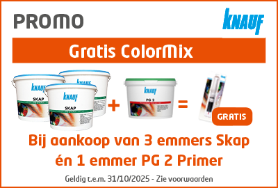 PROMO: Gratis Knauf ColorMix