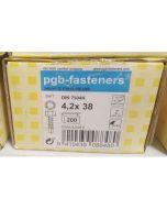 PGB Zelfborende schroef DIN 7504K 4,2x38mm (200 stuks)