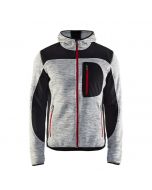 Blaklader Gebreide vest Softshell grijs - maat XXL
