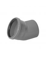 Nicoll PVC Bocht 30° M/S Ø160 grijs