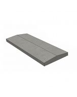 Remacle Delta Muurkap 35/50 met 2 afwateringen