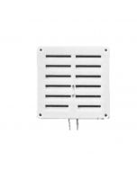 Nicoll PVC Rooster met sluiting 200x200mm wit