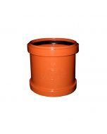 Nicoll PVC Steekmof Ø110 oranje