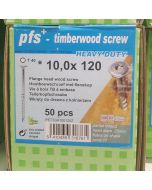 PGB Flenskophoutschroef P17 10x120mm (50 stuks)