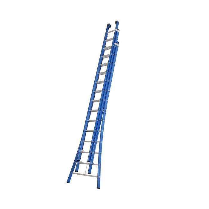 Systematisch grind Editie DAS Atlas Blue driedelige ladder 3x14