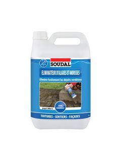 Soudal Algen en mos verwijderaar kleurloos 5l
