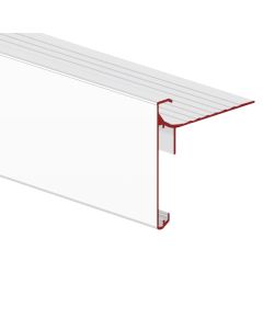 Bendec Dakrand aluminium DRB 60 wit 3m