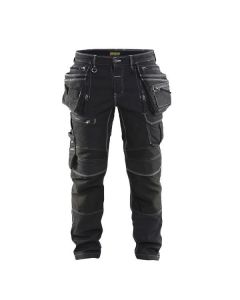 Blåkläder Werkbroek Denim stretch X1900 zwart - maat C54