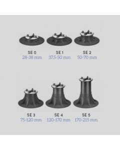 Eterno Tegeldrager SE3 75-120mm onderstuk