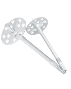 Isolatieplug met kunststof nagel 10x90 (250stuks)