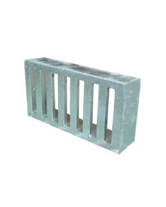 Alu kopsteen spouwventilatie 10x5x2,5