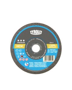 Doorslijpschijf voor haakse slijper 125x1,0x22,23