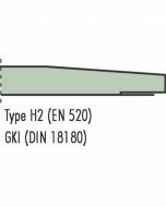 Knauf Hydro plaat AK 13mm 2600x600mm